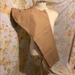 Tan long length dress pants